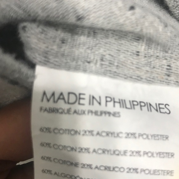 Club Monaco Men's Gray Slim Camo Donegal Shirt - Picture 5 of 7